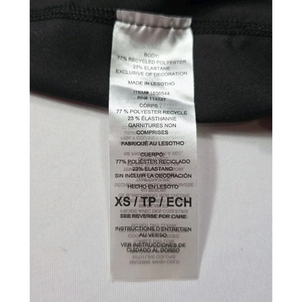 Elle Sport Athletic Dress XS Black Built In Shorts Pocket Tennis Golf Workout